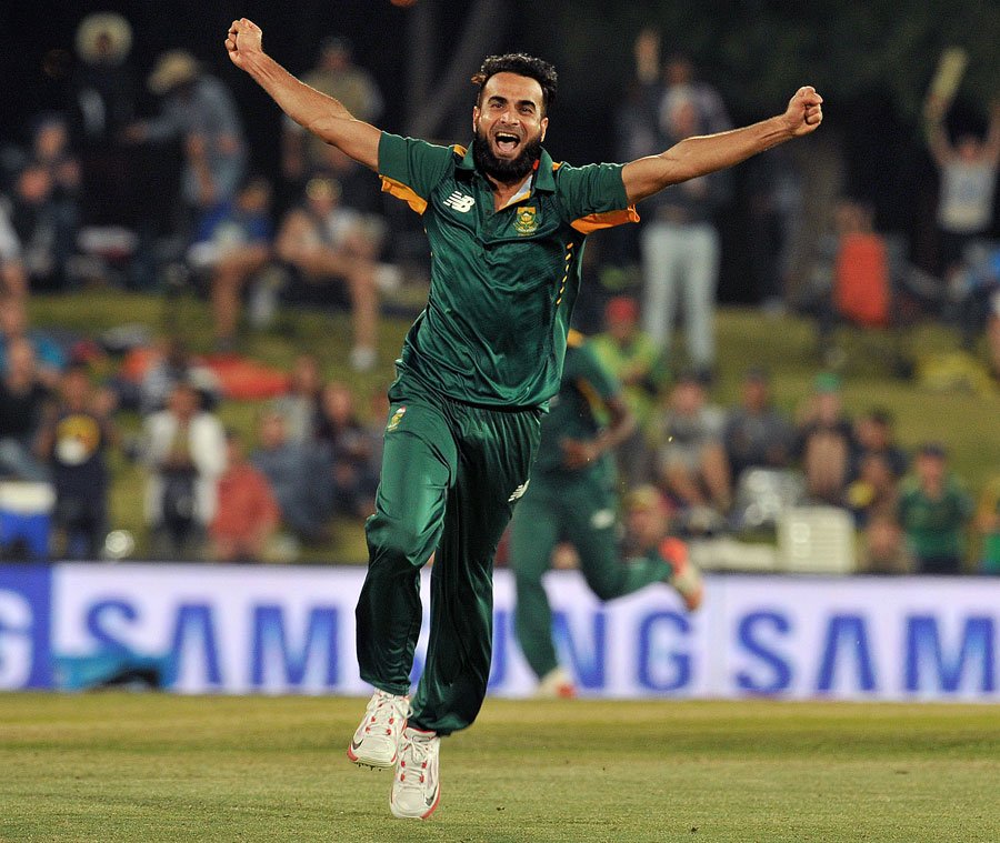 imran tahir is one of five muslims to have been selected for south african squad taking part in the tri nation odi series with the west indies and australia in the caribbean photo afp