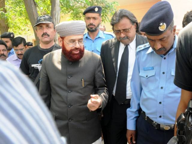 dg hajj rao shakeel former additional sec religious affairs aftab ahmed sentenced to 40 and 16 years respectively photo express file