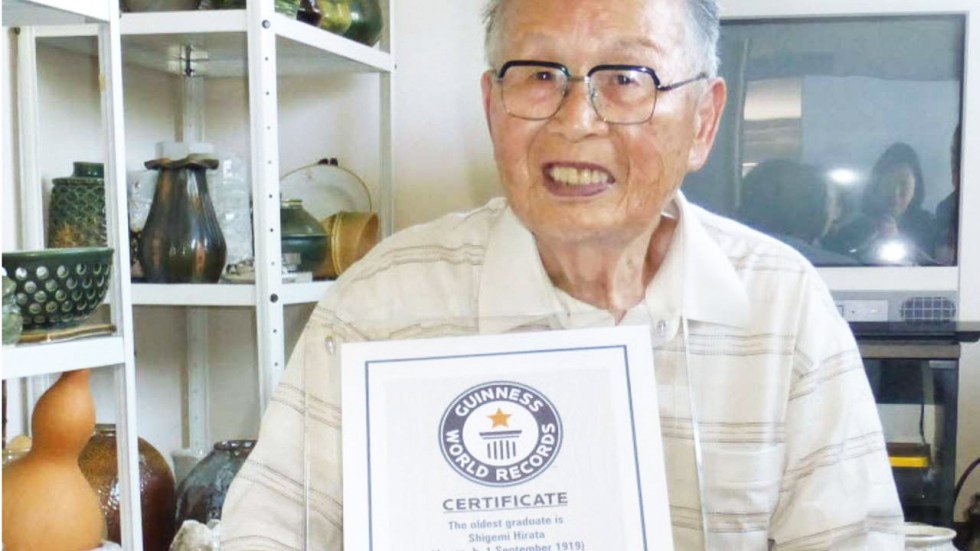 at 96 world 039 s oldest graduate says 039 learning is always fun at any age 039 japanese shigemi hirata