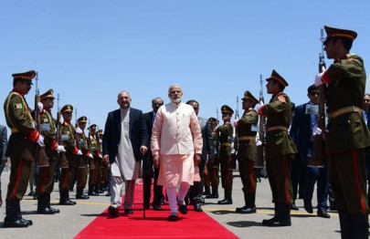 india s modi inaugurates 290m dam in afghanistan