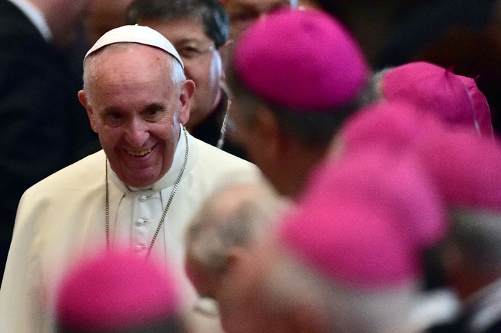 pope francis has said that bishops found to be quot negligent quot in dealing with predator priests in quot cases of sexual abuse of minors quot can be recalled photo afp