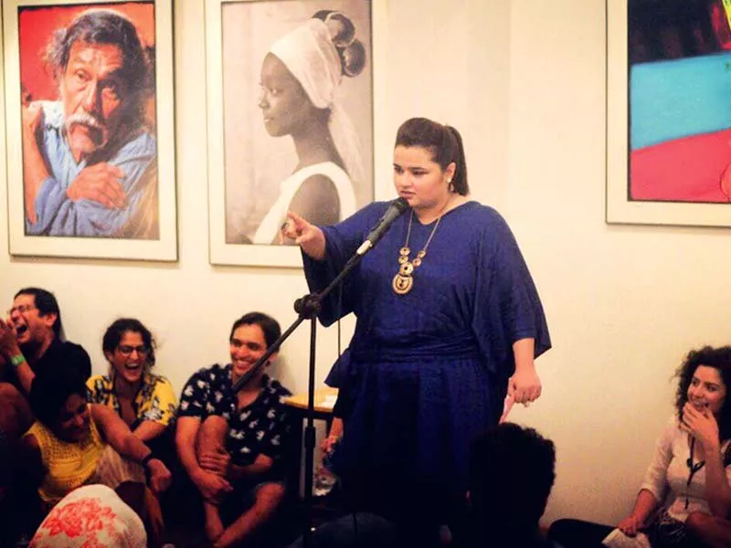 10 ladies took the podium at t2f making audience laugh uncontrollably at things that are otherwise censored photo credits hadi khatri 10 ladies took the podium at t2f making audience laugh uncontrollably at things that are otherwise censored photo credits hadi khatri