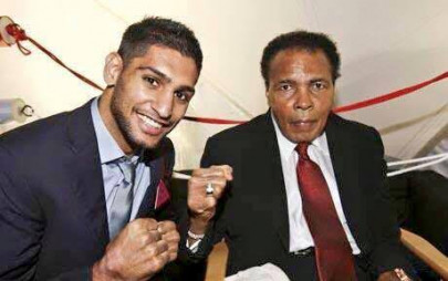 amir khan says muhammad ali inspired his charity work