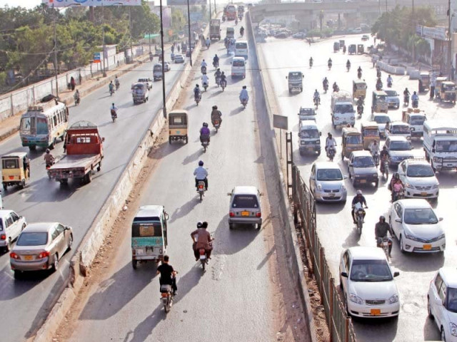 the drigh road flyover on sharae faisal which was built in 1996 undergoes numerous maintenances each year photo aysha saleem express the drigh road flyover on sharae faisal which was built in 1996 undergoes numerous maintenances each year photo aysha saleem express