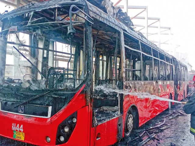 metro bus gutted by fire metro bus gutted by fire