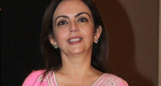nita ambani has become the first indian woman to be nominated as a member of the international olympic committee photo afp nita ambani has become the first indian woman to be nominated as a member of the international olympic committee photo afp