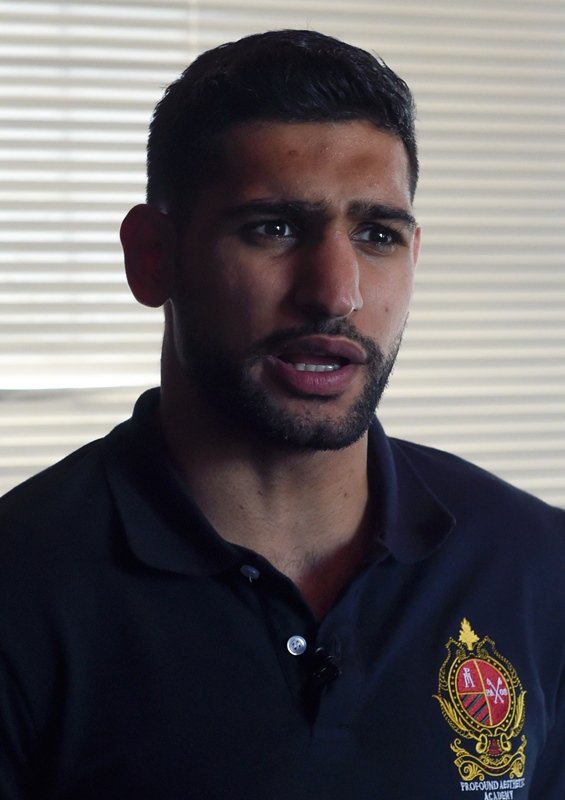 amir khan gives an interview in rawalpindi on june 4 2016 photo afp