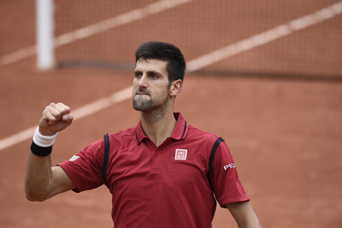 the serbian becomes the third man to hold all four grand slam titles at the same don budge and rod laver photo twitter rolandgarros