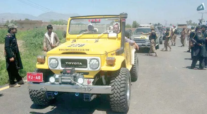 man drives a jeep at the rally photo express man drives a jeep at the rally photo express