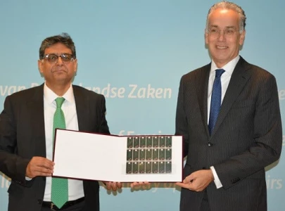 commemorative stamp to mark 75 years of pak netherlands relations unveiled