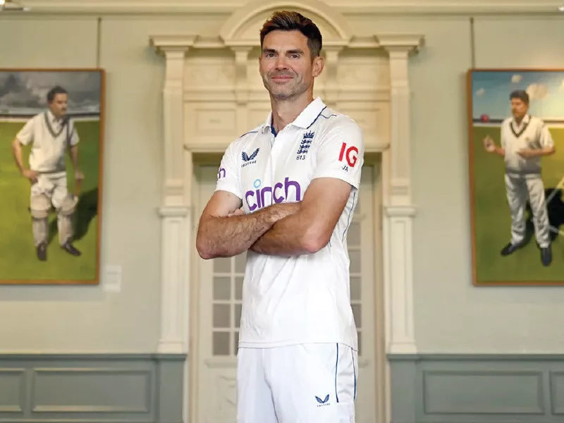 england great james anderson will be in action for the final time photo afp england great james anderson will be in action for the final time photo afp
