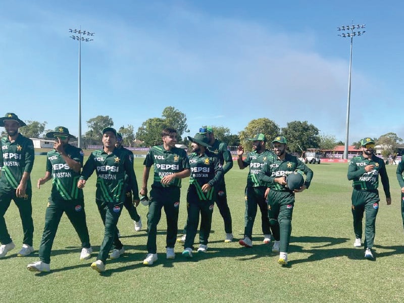 last minute change pakistan shaheens are in action in darwin photo pcb