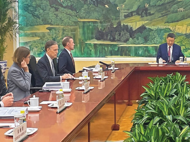 us national security advisor jake sullivan 4th l and us ambassador to china nicholas burns 3rd l hold a meeting with china s president xi jinping at the great hall of the people in beijing photo afp us national security advisor jake sullivan 4th l and us ambassador to china nicholas burns 3rd l hold a meeting with china s president xi jinping at the great hall of the people in beijing photo afp