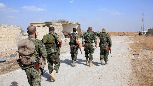 the jihadists are being caught in a pincer movement by russian backed government forces advancing on tabqa and us backed kurdish and arab fighters advancing on the dam photo afp the jihadists are being caught in a pincer movement by russian backed government forces advancing on tabqa and us backed kurdish and arab fighters advancing on the dam photo afp
