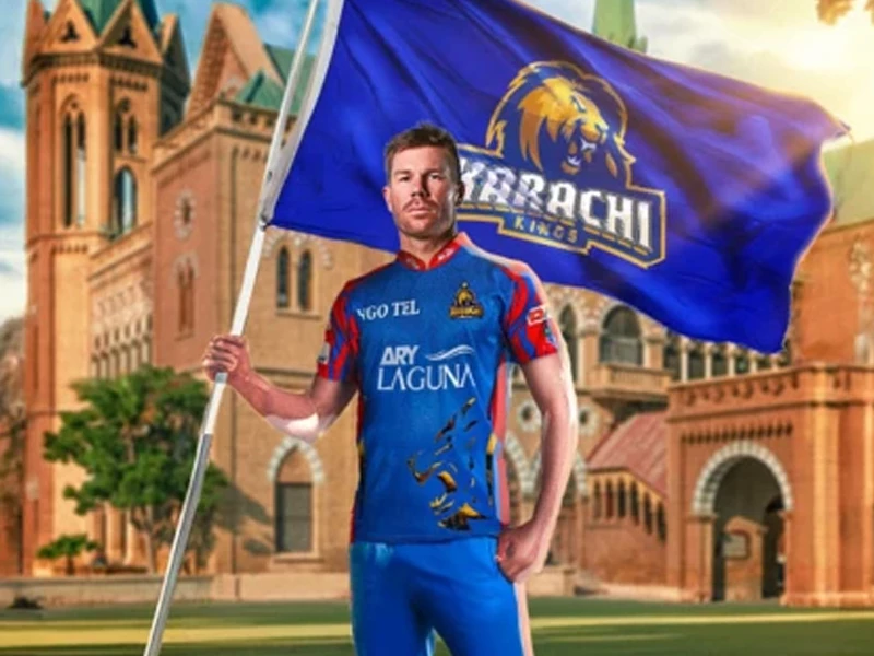 karachi kings appoint warner as captain karachi kings appoint warner as captain