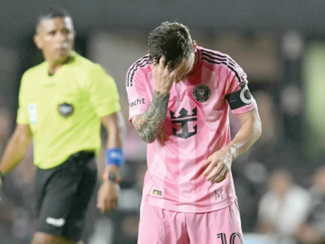 lionel messi was frustrated again as inter miami lost to orlando city in mls photo afp lionel messi was frustrated again as inter miami lost to orlando city in mls photo afp