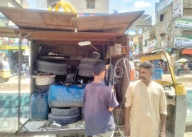 mobile puncture shop eases commuters woes mobile puncture shop eases commuters woes