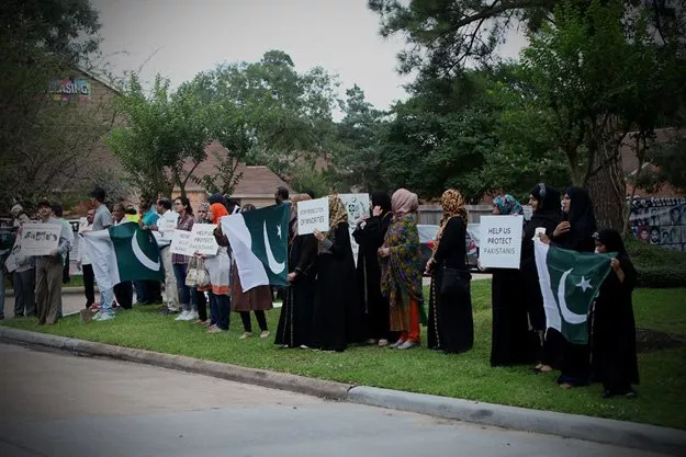 a peacefull protest outside the pakistan consulate houston tx photo facebook a peacefull protest outside the pakistan consulate houston tx photo facebook