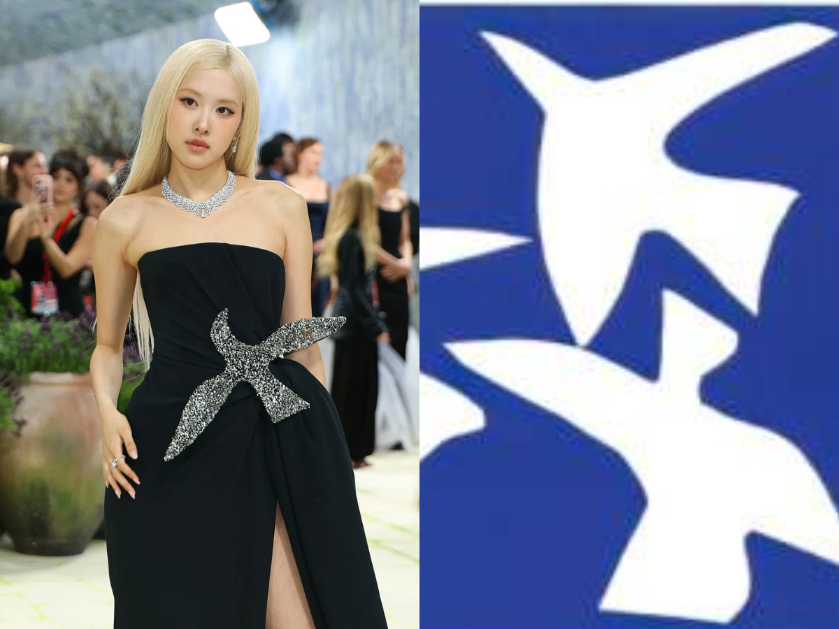Rosé in YSL (AFP) inspired by Doves (Henri Matisse)