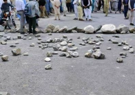 kkh blocked by floods diamer protest