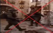 fact check viral video of israeli soldiers vandalising a church in lebanon is doctored