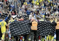 denmark s and ukraine s players huddle around christian eriksen photo afp