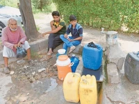 water crisis hits 14 pindi localities