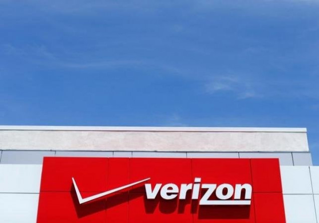 the logo of dow jones industrial average stock market index listed company verizon is seen at a retail store in san diego california april 21 2016 photo reuters the logo of dow jones industrial average stock market index listed company verizon is seen at a retail store in san diego california april 21 2016 photo reuters