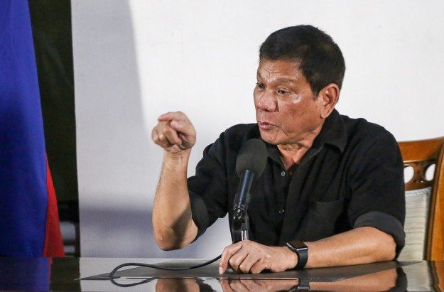 duterte also says if he found any policeman involved in drug trade because of extreme greed he will have him killed photo afp