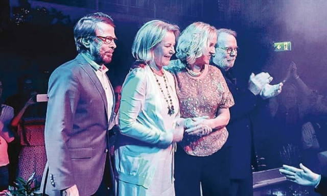 despite a rumoured billion dollar offer for a reunion tour abba have refused to get back together photo file