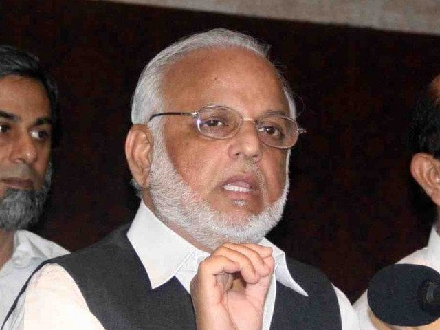former punjab pti president ejaz chauhdry photo tariq hassan