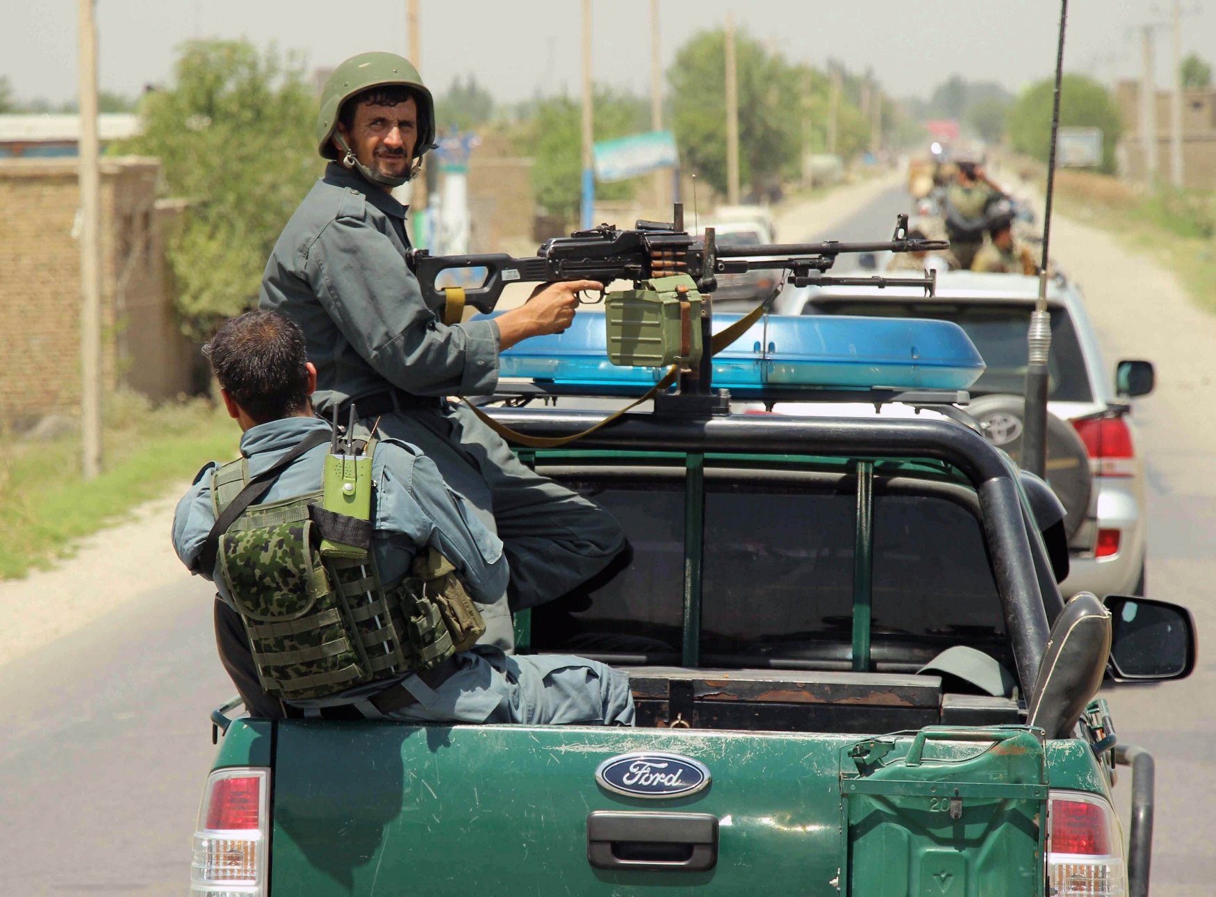 afghan policemen patrol outside of kunduz city afghanistan june 8 2016 photo reuters