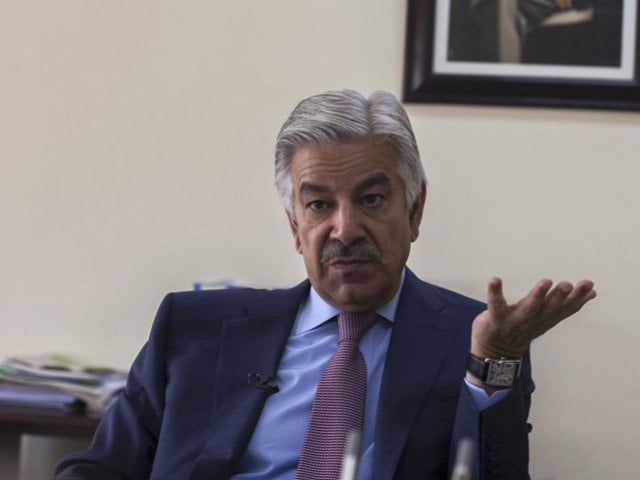 defence minister khawaja asif photo reuters