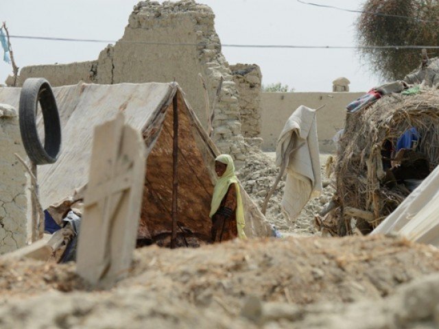 about 110 schemes out of 131 and 13 out of 43 were completed in less developed areas of k p sindh photo afp