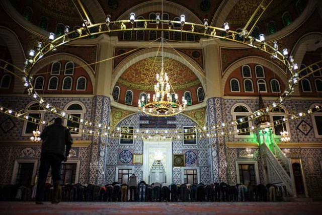 muslim worshippers pray at the turkish nizamiye mosque in midrand johannesburg on june 7 2016 photo afp muslim worshippers pray at the turkish nizamiye mosque in midrand johannesburg on june 7 2016 photo afp