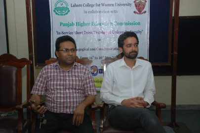 capacity building faculty development training at lcwu capacity building faculty development training at lcwu