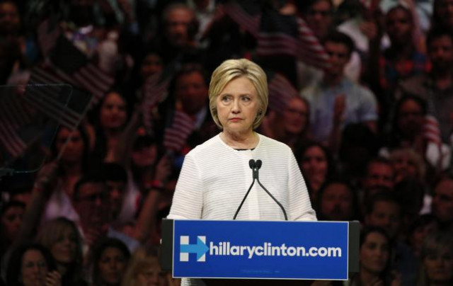 democratic us presidential candidate hillary clinton speaks during her california primary night rally held in the brooklyn borough of new york us june 7 2016 photo reuters democratic us presidential candidate hillary clinton speaks during her california primary night rally held in the brooklyn borough of new york us june 7 2016 photo reuters