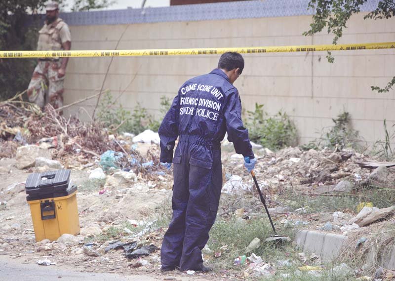 sindh police hope that new lab will extend their capabilities beyond ballistic cross matching photo file