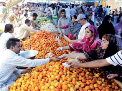 eight special bazaars set up in sialkot
