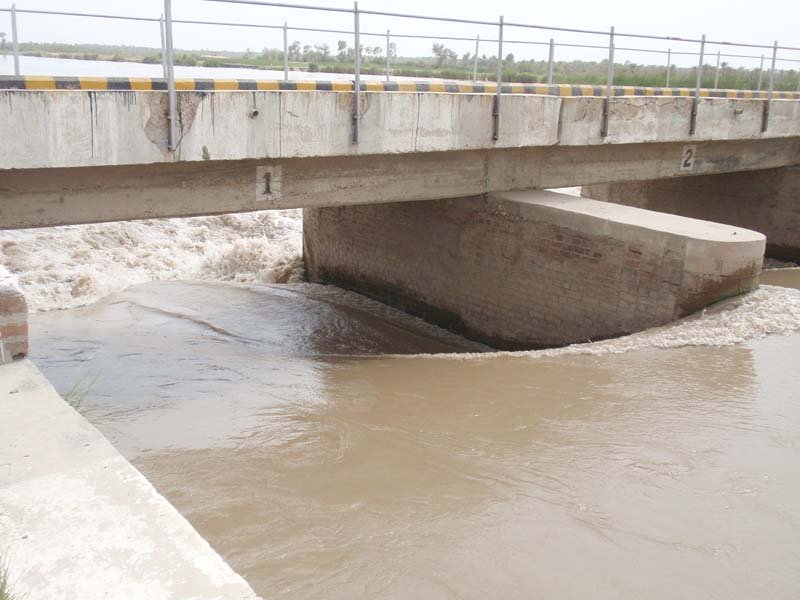 the power plant at the rohri canal was to produce nine mw of electricity but no work has started at the site photo express