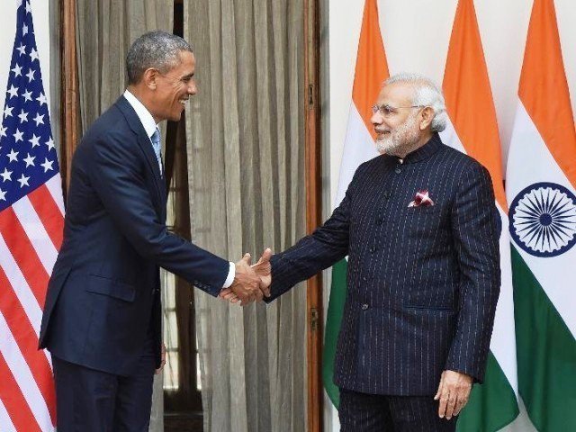 us president barack obama shakes hands with india 039 s prime minister narendra modi l during a meeting in the oval office of the white house photo afp