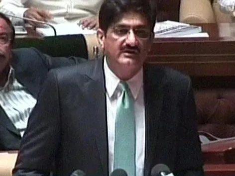 express news screen grab of senior minister for finance murad ali shah presenting the budget in sindh assembly on june 11 2016 express news screen grab of senior minister for finance murad ali shah presenting the budget in sindh assembly on june 11 2016