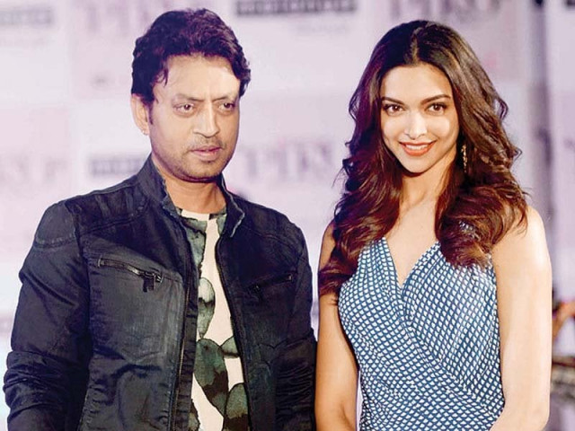 irrfan and deepika were last seen together in piku photo file irrfan and deepika were last seen together in piku photo file