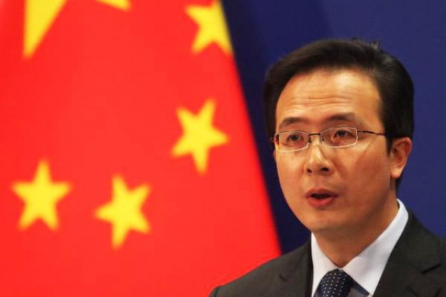 chinese foreign ministry spokesperson hong lei photo reuters