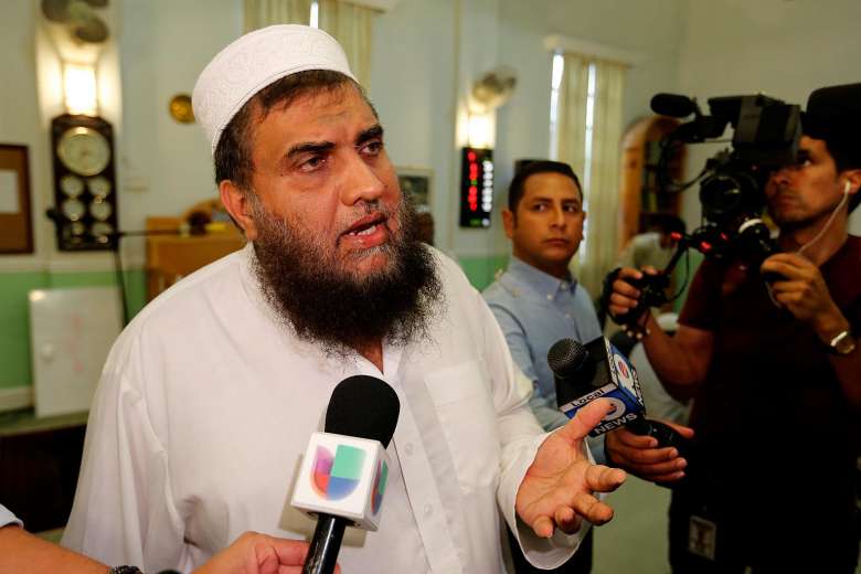 imam syed shafeeq rahman of the islamic centre of fort pierce speaks with the media following a prayer for victims of the orlando shooting photo reuters