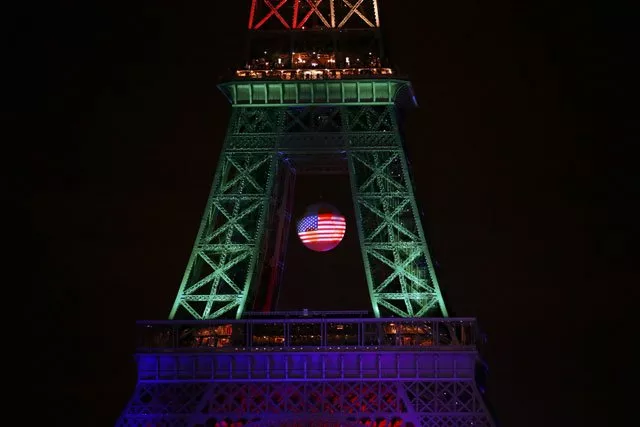 the american flag is projected onto a giant soccer ball at the eiffel tower in memory of the victims of the gay nightclub mass shooting in orlando in paris france june 13 2016 photo reuters gonzalo fuentes the american flag is projected onto a giant soccer ball at the eiffel tower in memory of the victims of the gay nightclub mass shooting in orlando in paris france june 13 2016 photo reuters gonzalo fuentes