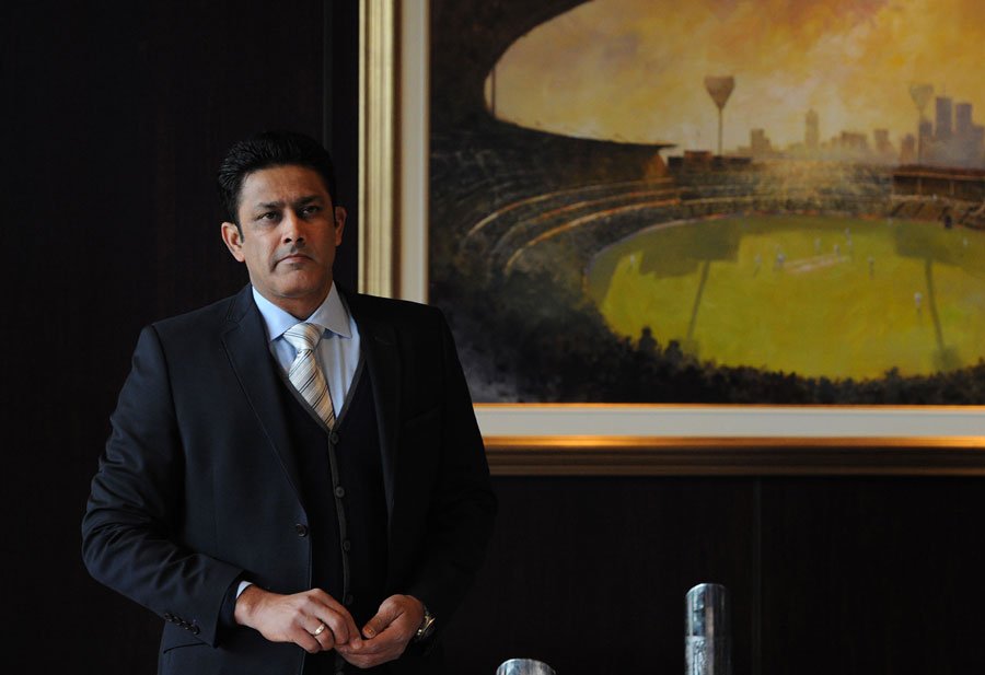 anil kumble attends the icc annual conference in melbourne on june 24 2014 photo afp