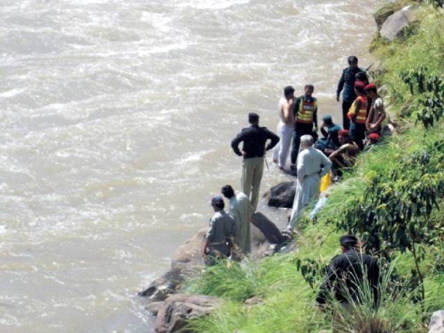 sheraz went swimming with friends on june 8 his cousin jumped in two days later photo file