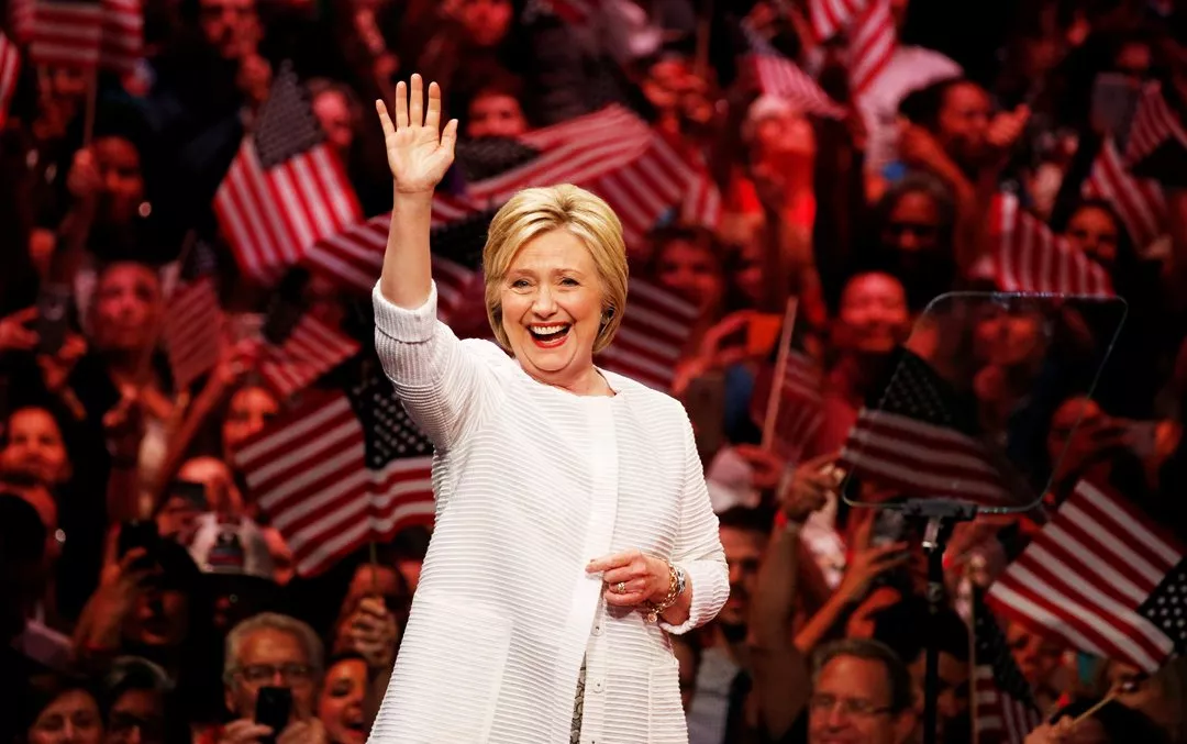 democratic presidential nominee hillary clinton waving at supporters photo afp democratic presidential nominee hillary clinton waving at supporters photo afp