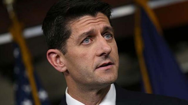 house speaker paul ryan the top us elected republican on tuesday distanced himself from presidential candidate donald trump 039 s proposed ban on muslims photo afp